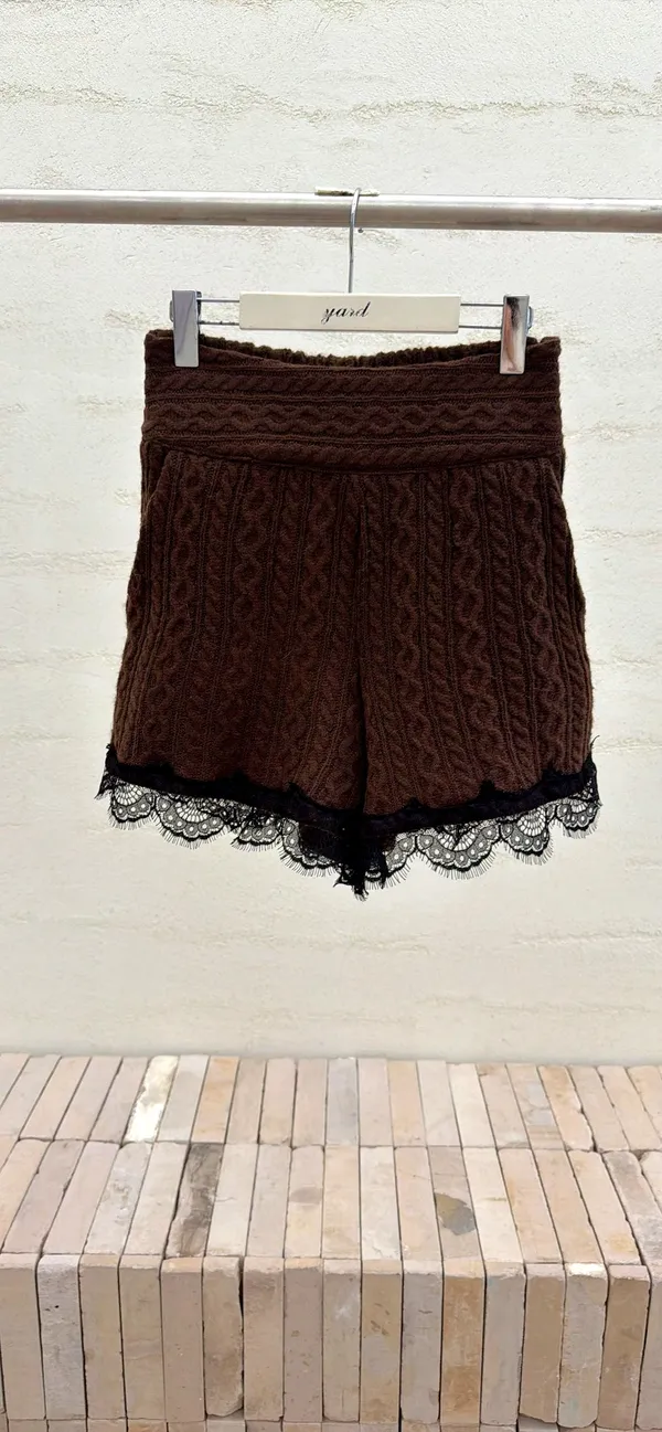 Chic Lace Trim Shorts for a Comfortable Casual Look