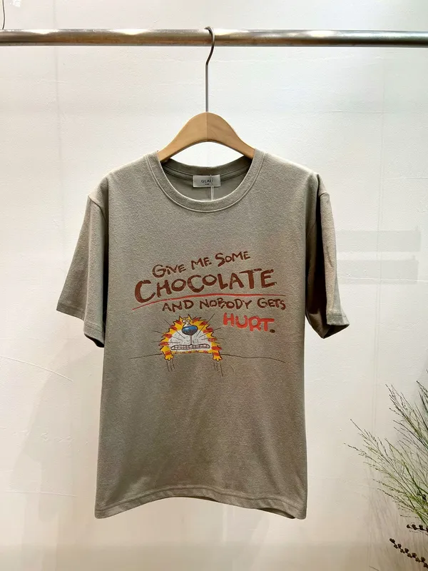 Fun Printed Short Sleeve T-Shirt, Comfortable Casual Style