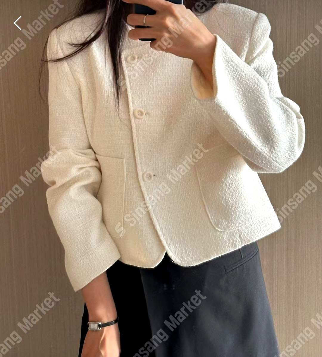 스타일리시 미니멀리스트 여성 재킷, 우아하고 다재다능한 할인 상품