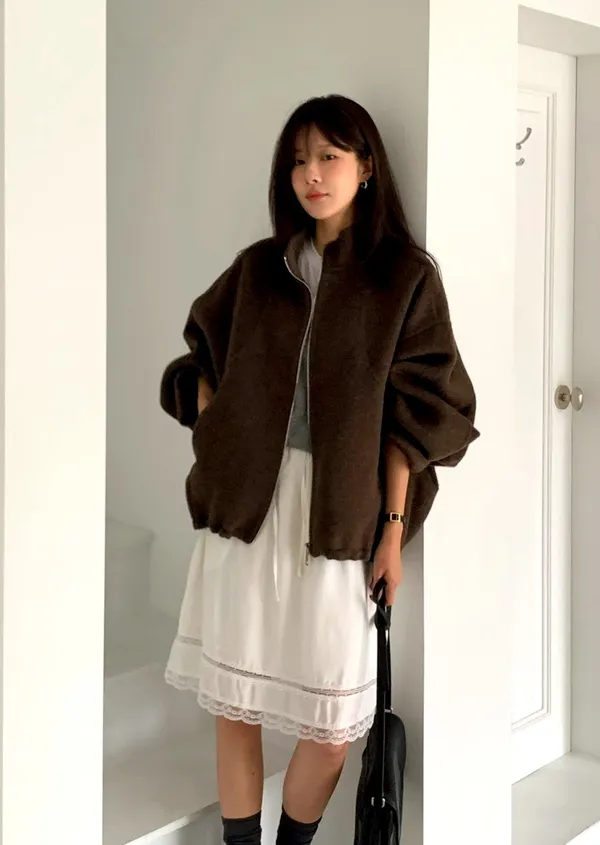 Fashionable Loose Women's Jacket, Comfortable and Warm