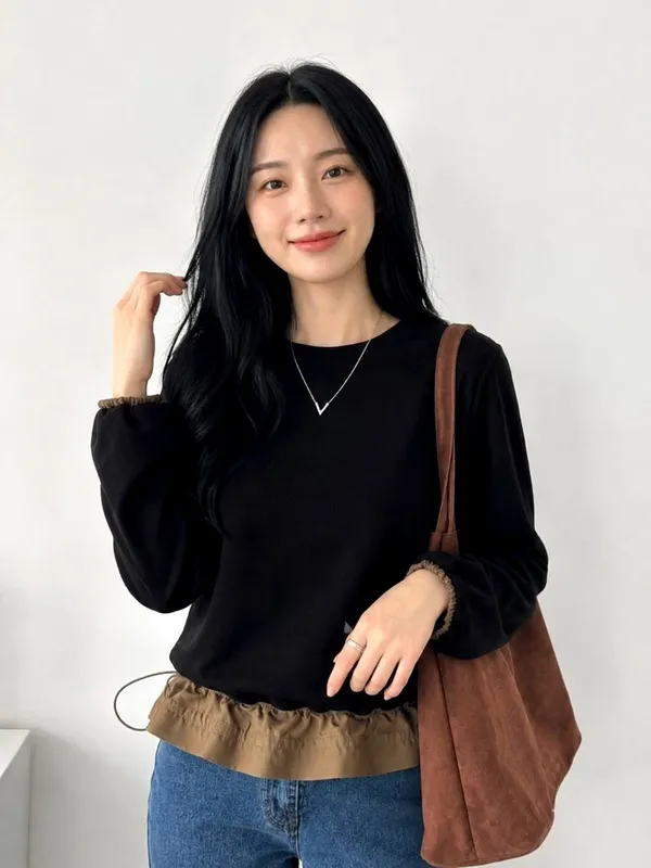 時尚休閒女裝衛衣，舒適百搭，適合春秋穿搭