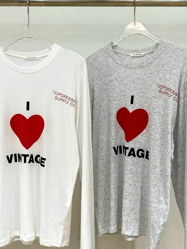 Vintage Style Printed Long Sleeve T-Shirt