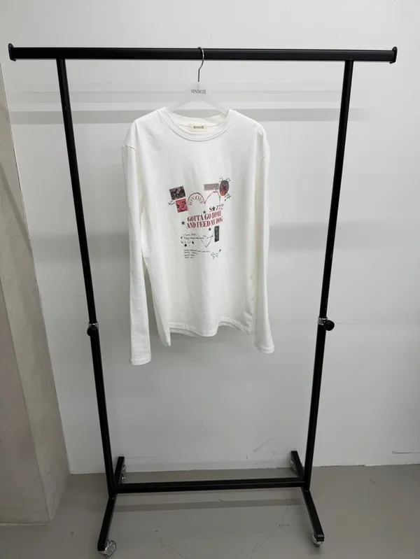 Stylish Printed Long Sleeve T-Shirt - Comfortable and Versatile Casual Wear
