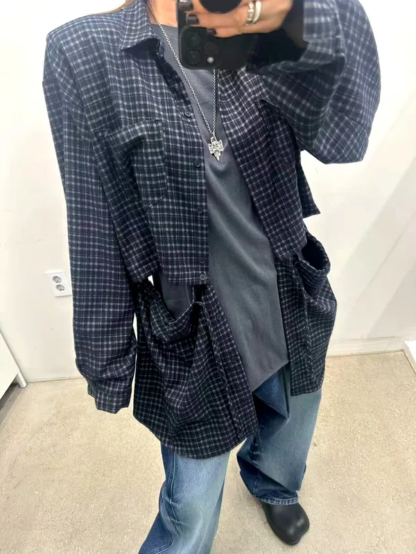 Stylish Plaid Shirt - Comfortable Casual Wear