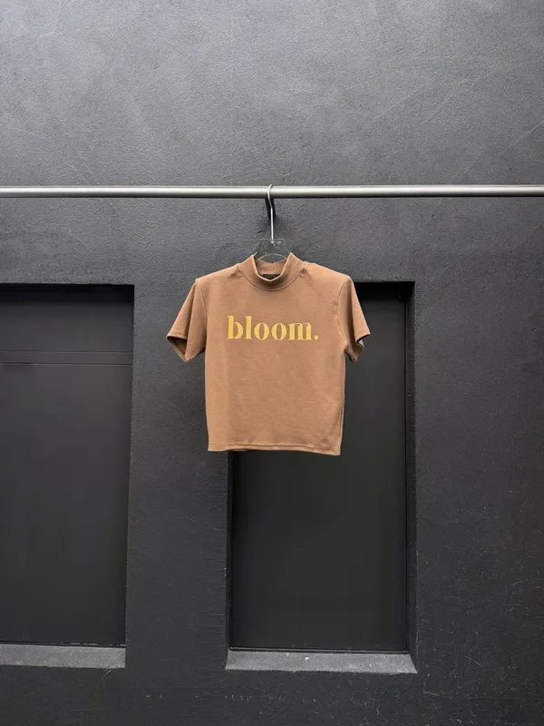 Fashionable Simple Short Sleeve T-Shirt, Print Design, Comfortable and Versatile