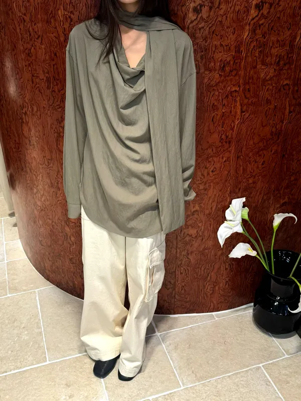 Loose Casual Women's Top, Comfortable and Breathable, Fashionable and Versatile
