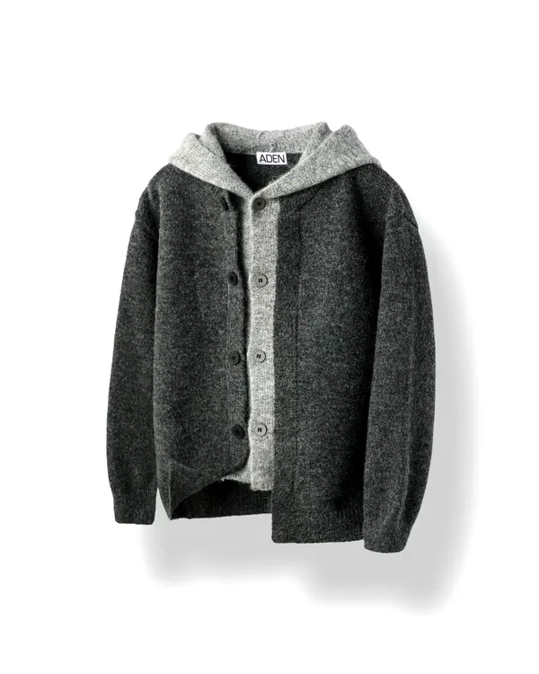 Áo khoác cardigan đan phong cách nam - Thoải mái và ấm áp