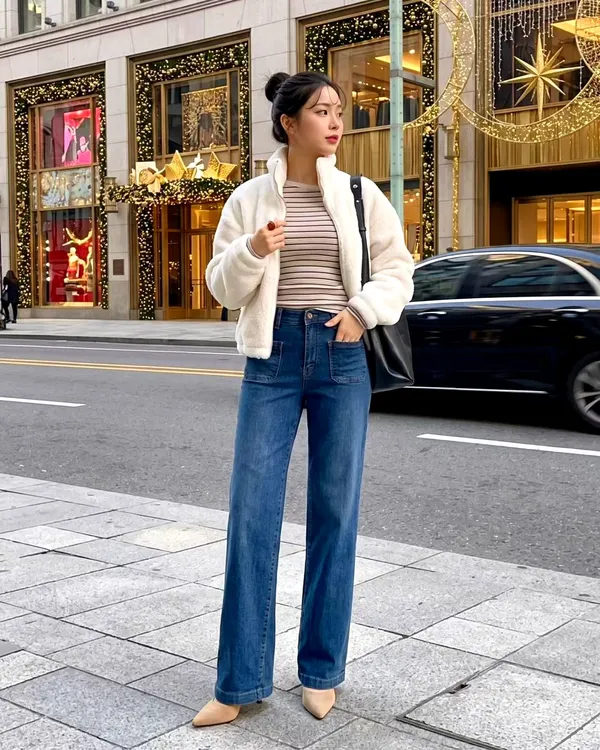 Seluar Jeans Longgar Bergaya, Mudah Mencipta Gaya Santai