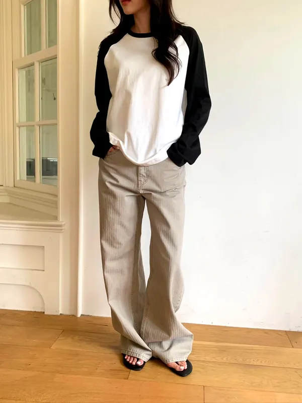 休閒寬松女裝褲子，舒適百搭