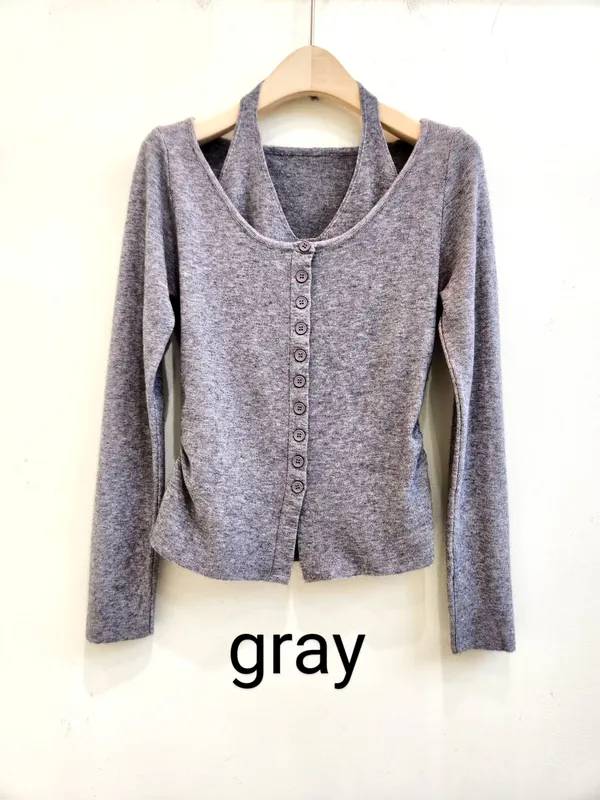 Stylish and Simple Knitted Sweater, Comfortable and Versatile, A Must-Have for Fall and Winter