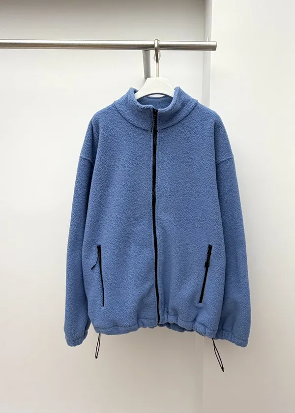 Cozy and Warm Blue Fleece Jacket