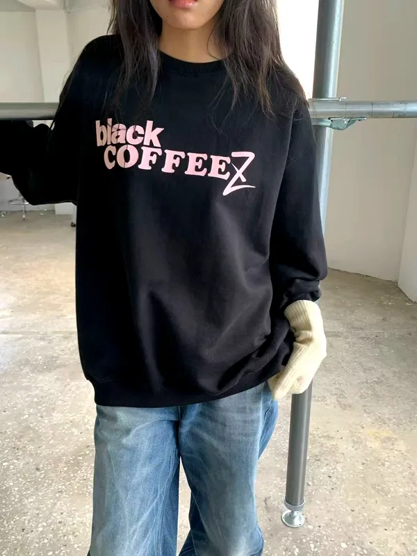 Stylish Black Printed Hoodie, Comfortable and Versatile