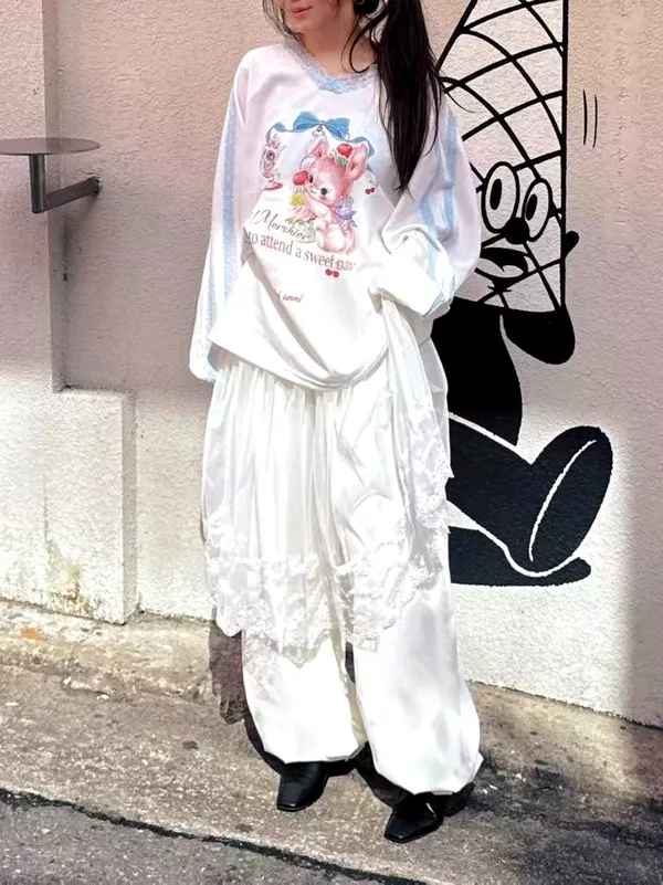 Fashion Women's Loose Pants, Comfortable and Versatile for Spring and Summer