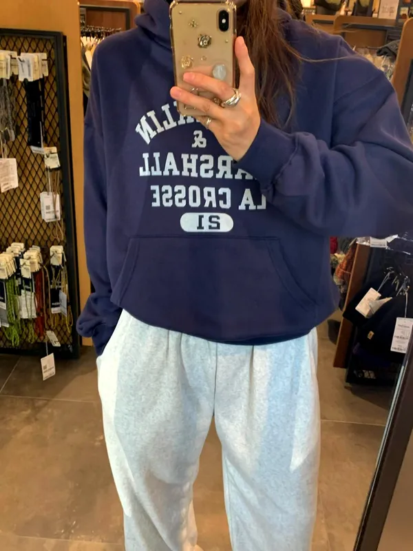 Casual Printed Hoodie, Comfortable and Versatile, A Must-Have for Fall and Winter