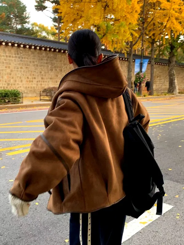 Stylish Loose Women's Jacket, A Must-Have for Fall and Winter