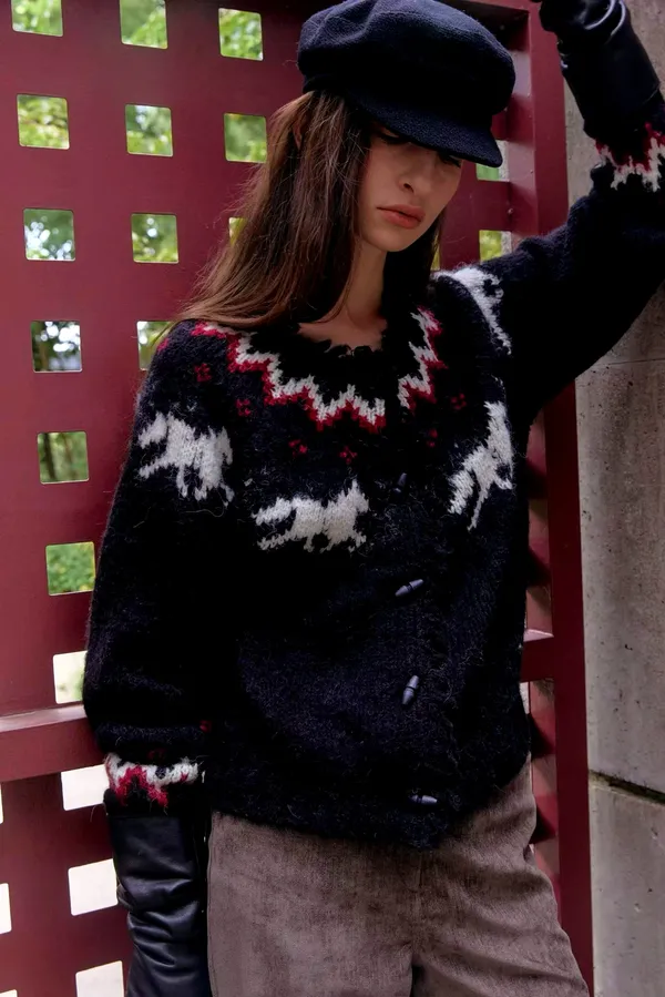 Stylish Sweater Jacket, Warm and Comfortable for Fall and Winter Outfits