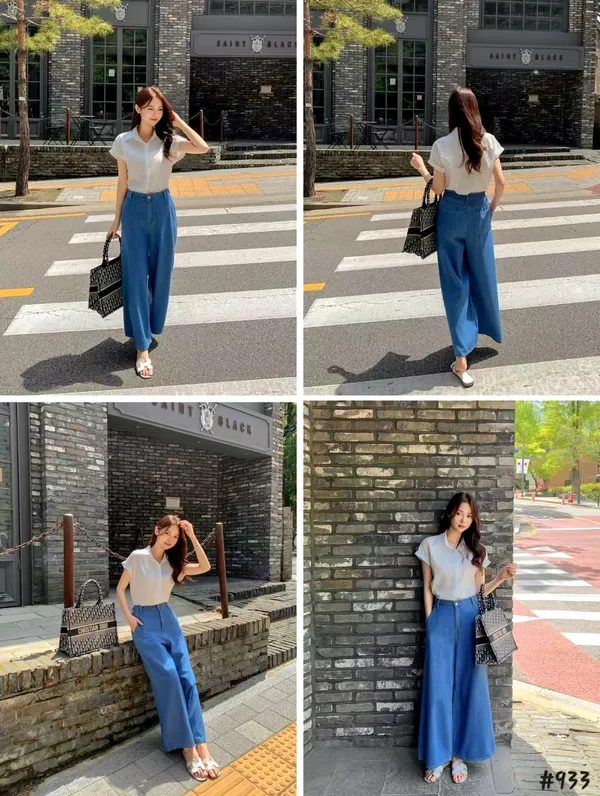 Seluar Jeans Wanita Longgar Bergaya, Selesa dan Serbaguna