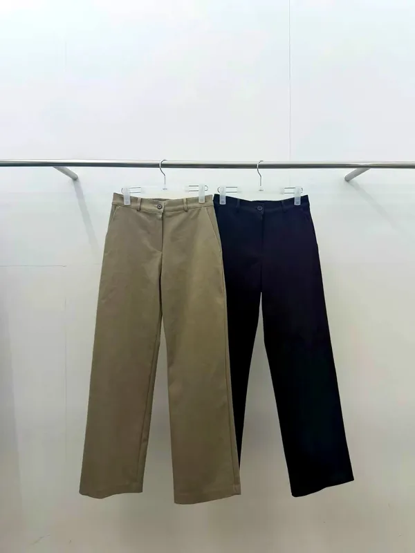 Stylish High-Waisted Women's Pants - Comfortable and Versatile