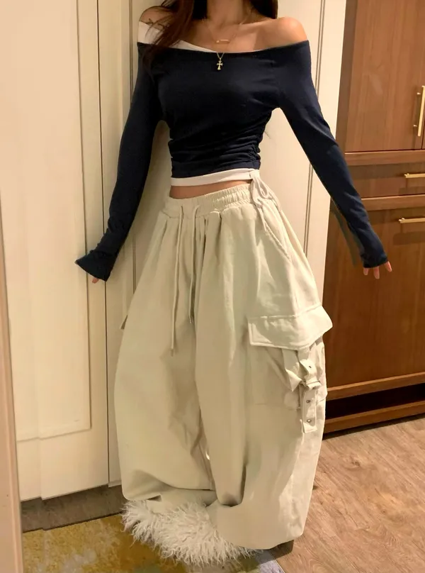 Fashionable Loose Women's Pants - Casual Versatile Style