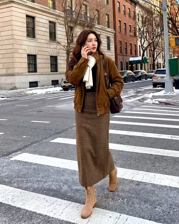 Elegant Plaid Women's Skirt - Showcase Your Charming Style