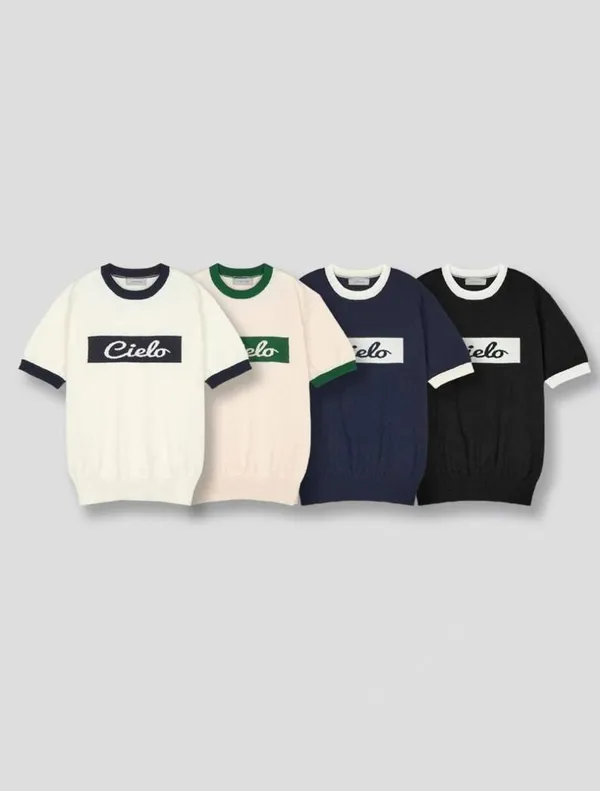 Stylish Casual Letter Print Short Sleeve T-Shirt