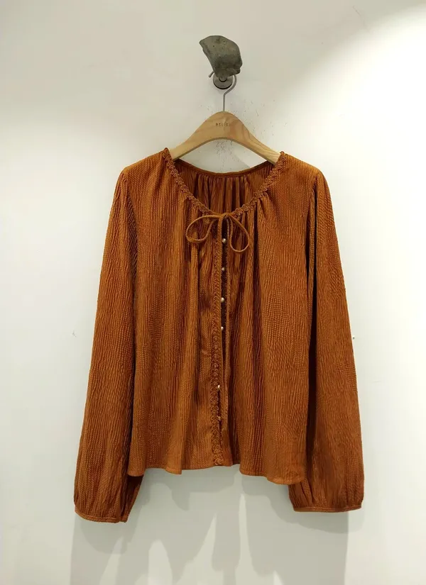 Elegant Warm Autumn Long Sleeve Shirt