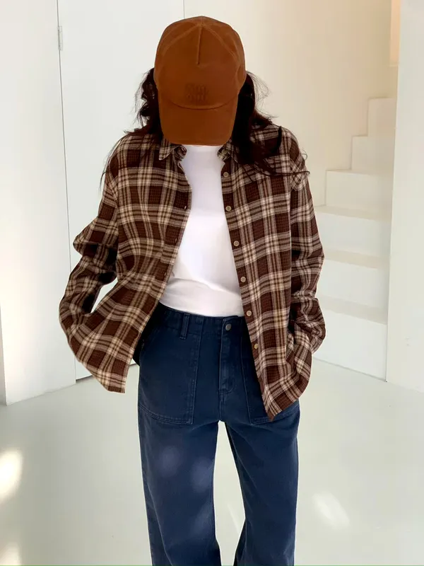 Plaid Shirt for Fall and Winter - Stylish, Versatile, and Comfortable