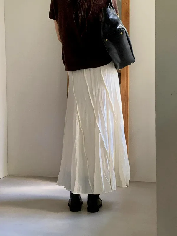 Fresh Pleated Maxi Skirt - Exude Elegance and Charm