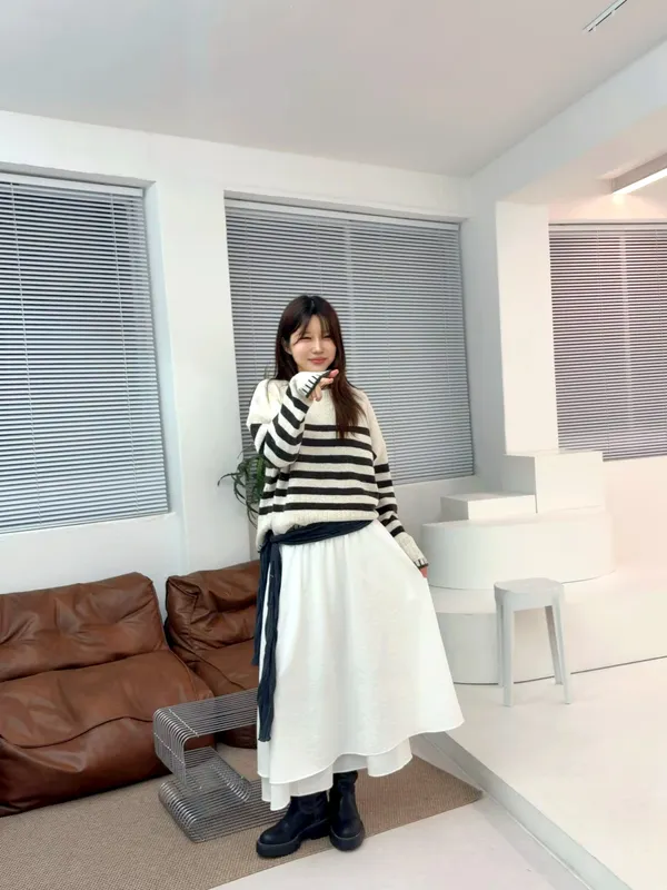 Classic Striped Women's Top - Comfortable and Stylish