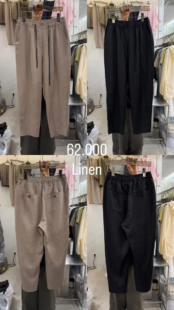 Casual Linen Pants - Comfortable and Breathable for Summer Wear
