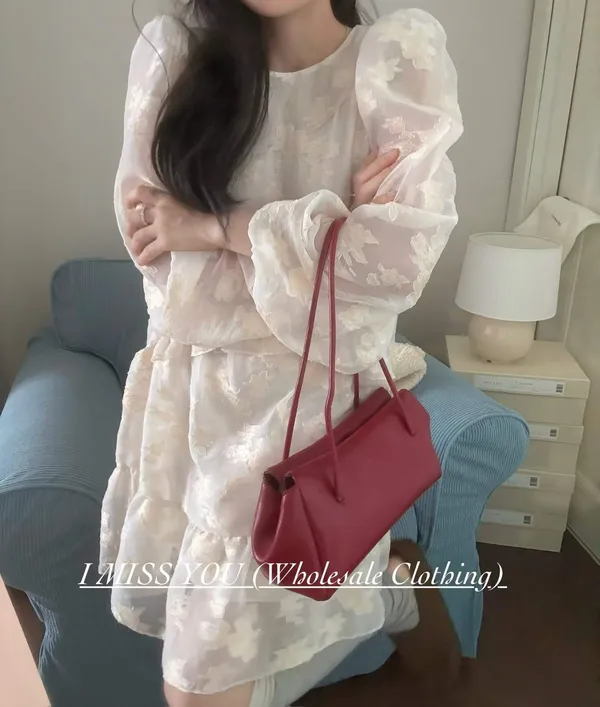 Fresh Floral Dress, Elegance at Its Best