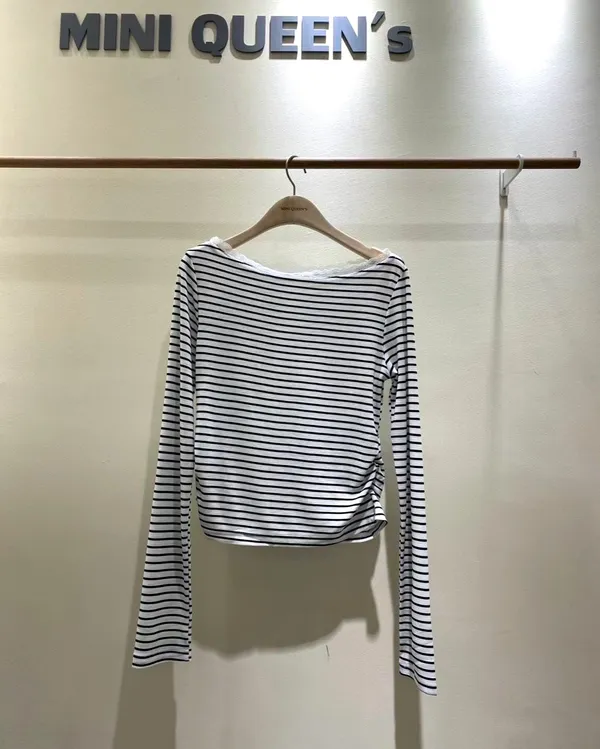 简约条纹针织衫，舒适百搭，展现优雅气质