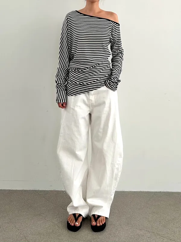 Stylish Casual White Pants - Comfortable and Versatile