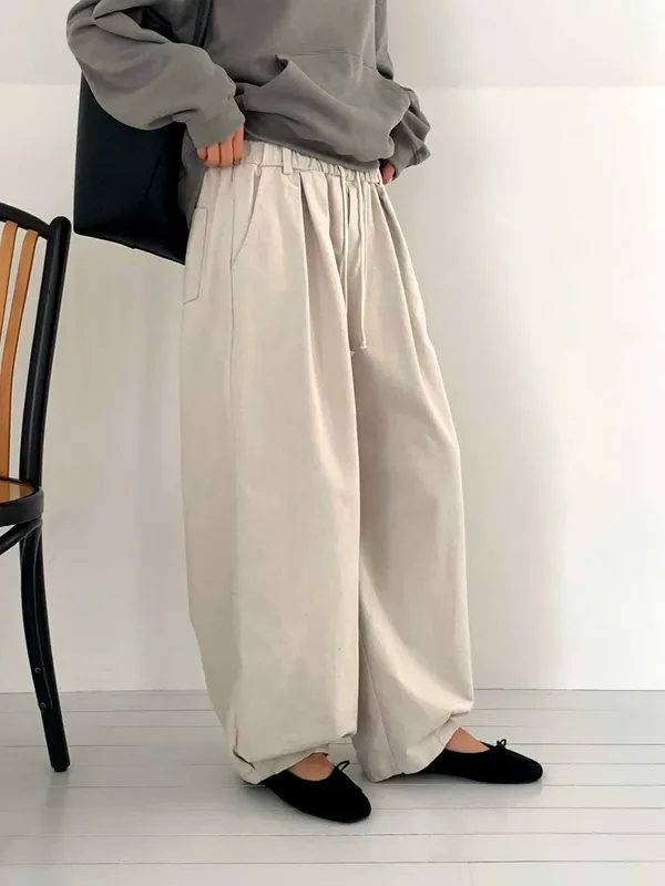 Loose Fit Casual Pants for Women - Fashionable and Versatile