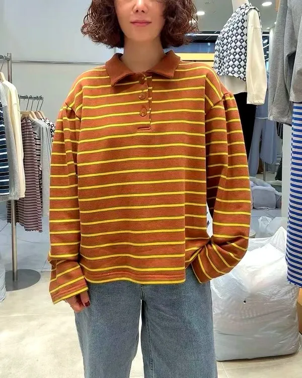 Striped Casual Top, Comfortable and Stylish for Everyday Wear