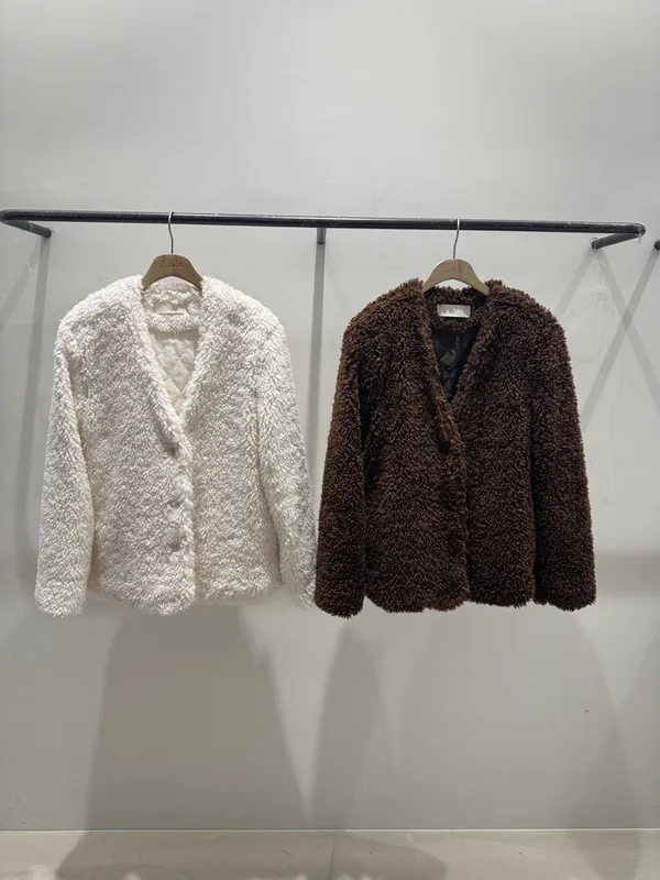 Warm and Cozy Women's Plush Coat