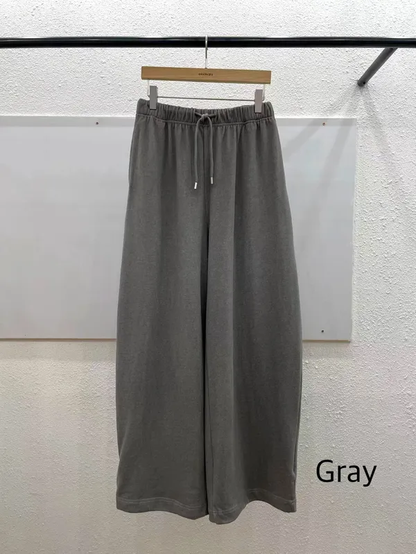 Comfortable Casual Gray Women's Pants, Easy to Match with Various Tops