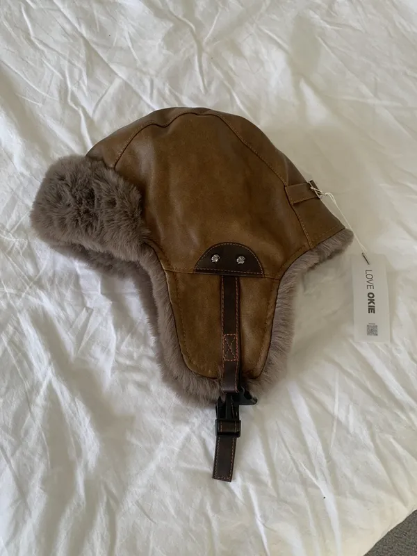 Fashionable Fur-Lined Hat for Warmth and Comfort