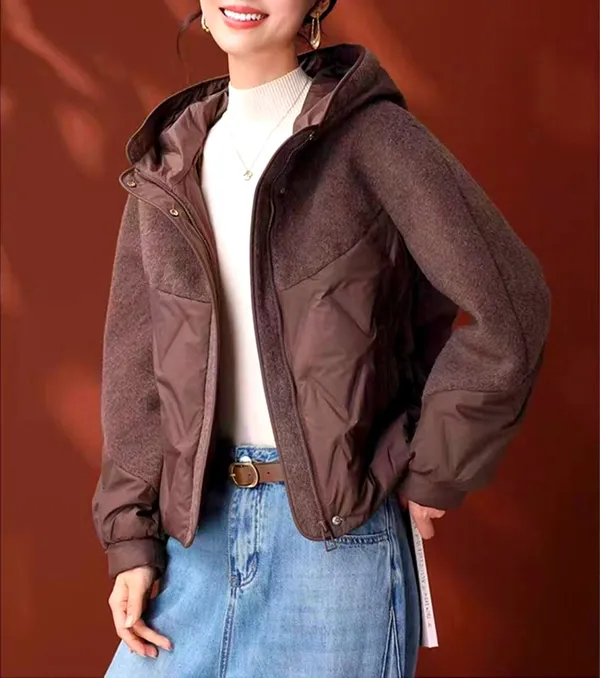 Stylish Women's Cotton Jacket - Warm and Comfortable for Autumn and Winter