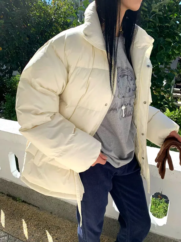 Stylish Warm Women's Down Jacket - Lightweight Comfort for Perfect Fall and Winter Outfits