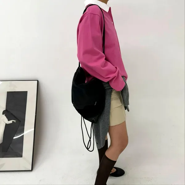Trendy Casual Pink Women's Top - Comfortable and Versatile