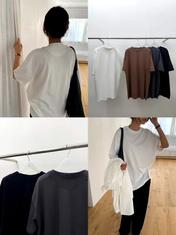Minimalist Comfortable Women's T-Shirt, Versatile and Fashionable
