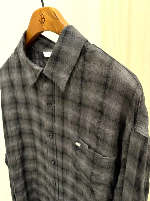 Classic Plaid Men's Shirt - Comfortable, Breathable, and Fashionable