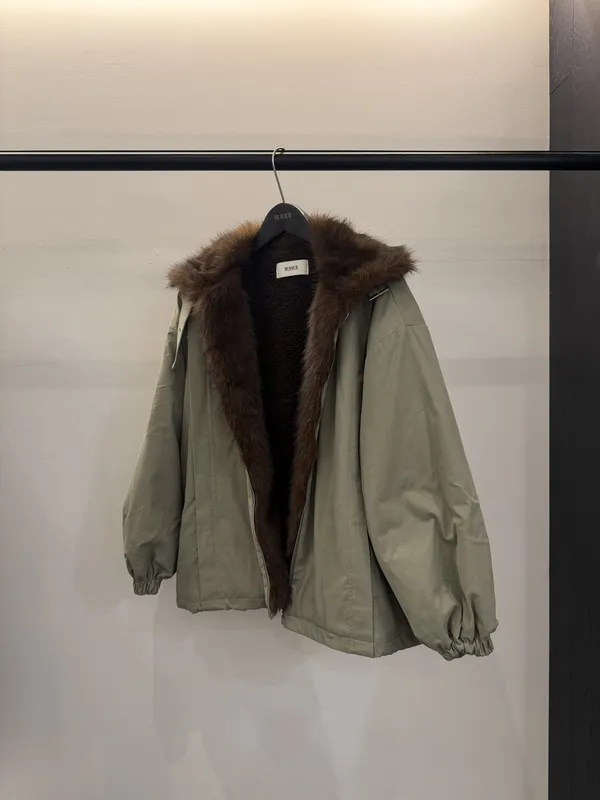 Stylish Warm Women's Coat with Soft Fur Collar Design