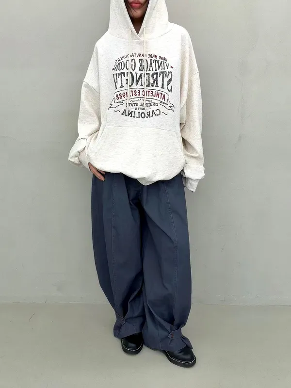 Comfortable Casual Hoodie with Classic Print Design, Perfect for Everyday Wear