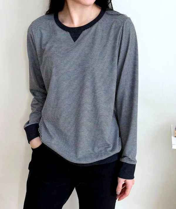 Stylish Striped Women's Top - Comfortable Casual Wear