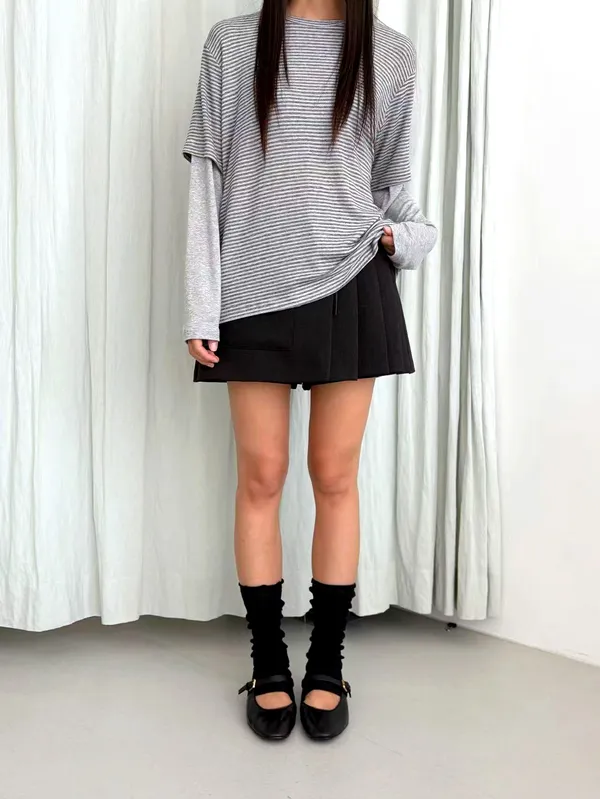 Fashionable Striped Women's T-Shirt, Comfortable Casual Style