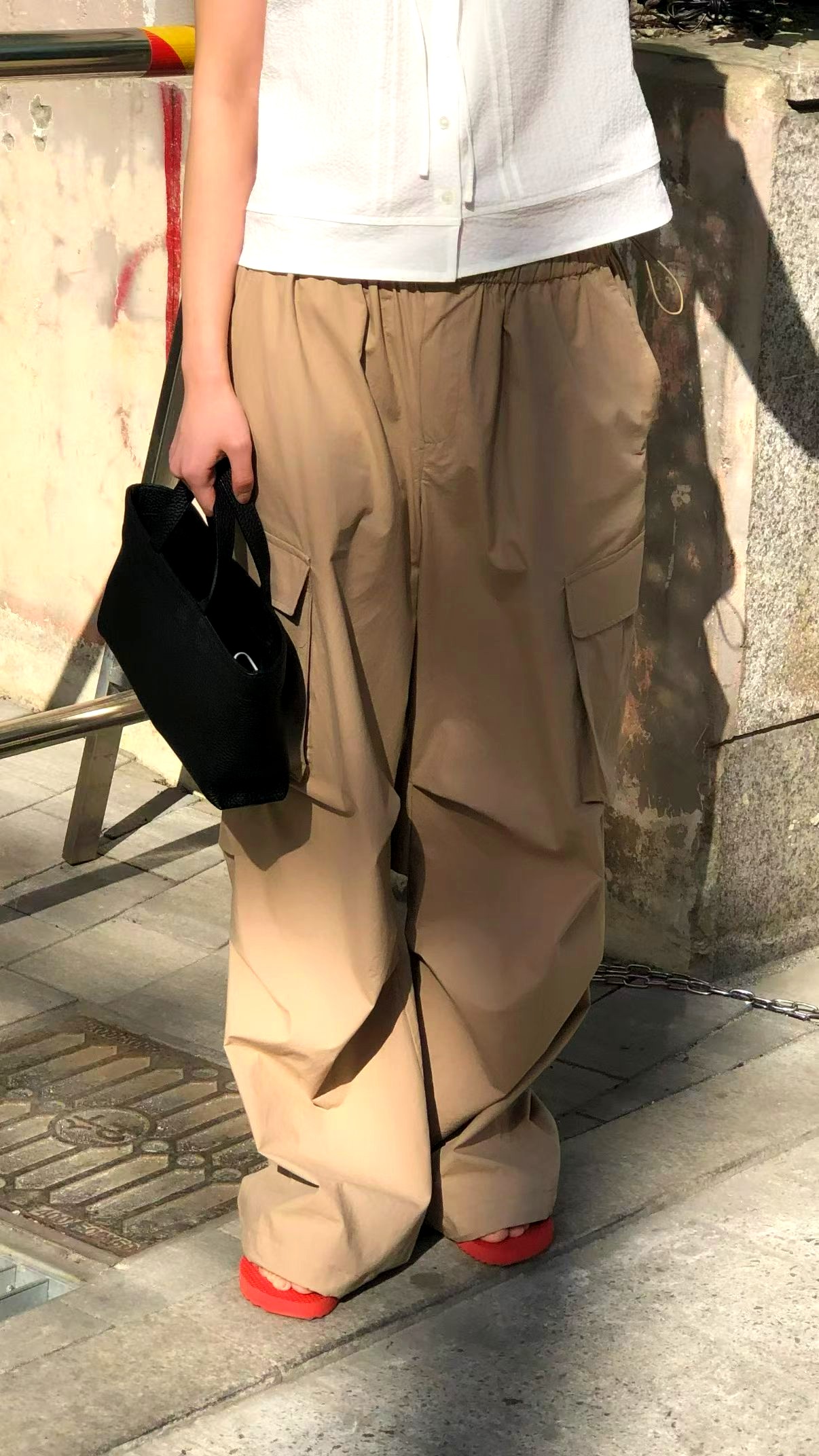 루즈 캐주얼 카고 팬츠, 패셔너블하고 다재다능