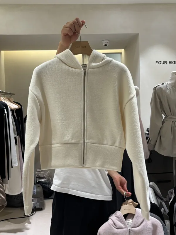 Fashionable Simple Zipper Sweatshirt, Comfortable and Versatile
