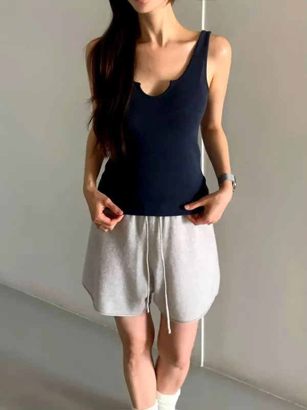 T-shirt Tank Wanita Bergaya Minimalis - Selesa dan Serbaguna